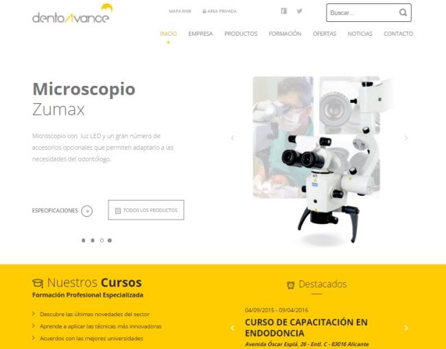New website of DentoAvance created with Distineo. New website of DentoAvance created with Distineo.