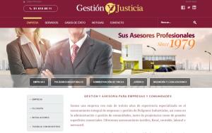 Nueva página web de Gestión y Justicia. Nueva página web de Gestión y Justicia.